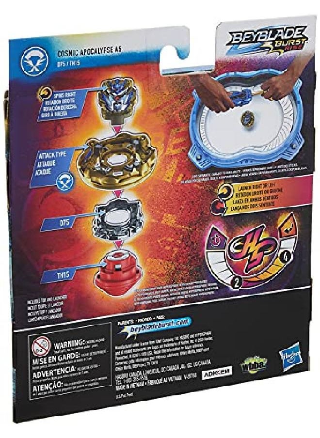 BeyBlade - Burst Rise Hypersphere Apocalypse Blade Set Right/Leftspin Launcher With Rightspin Battling Top Toy Ages 8 And Up - Image 1