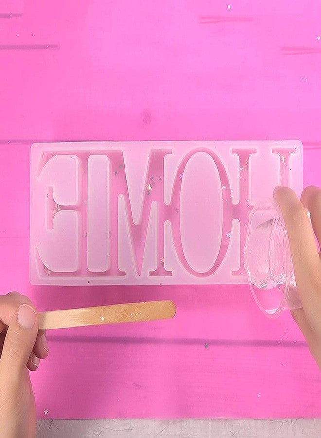 GET INSPIRED Home Letter Resin Mold, Home Silicone Mold Casting, Love Sign Mold, Epoxy Resin Molds for DIY Craft, Valentine's Day Gifts,Table & Home Decor (Home (3"X8"))(56) by get inspired - Image 4