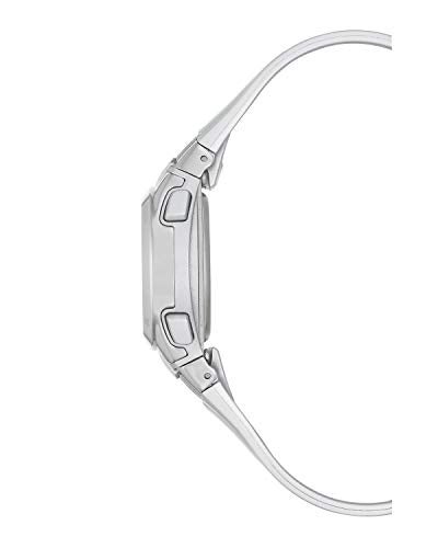 Armitron Sport Women's 45/7012SIL Digital Chronograph Silver-Tone Resin Strap Watch - Image 3