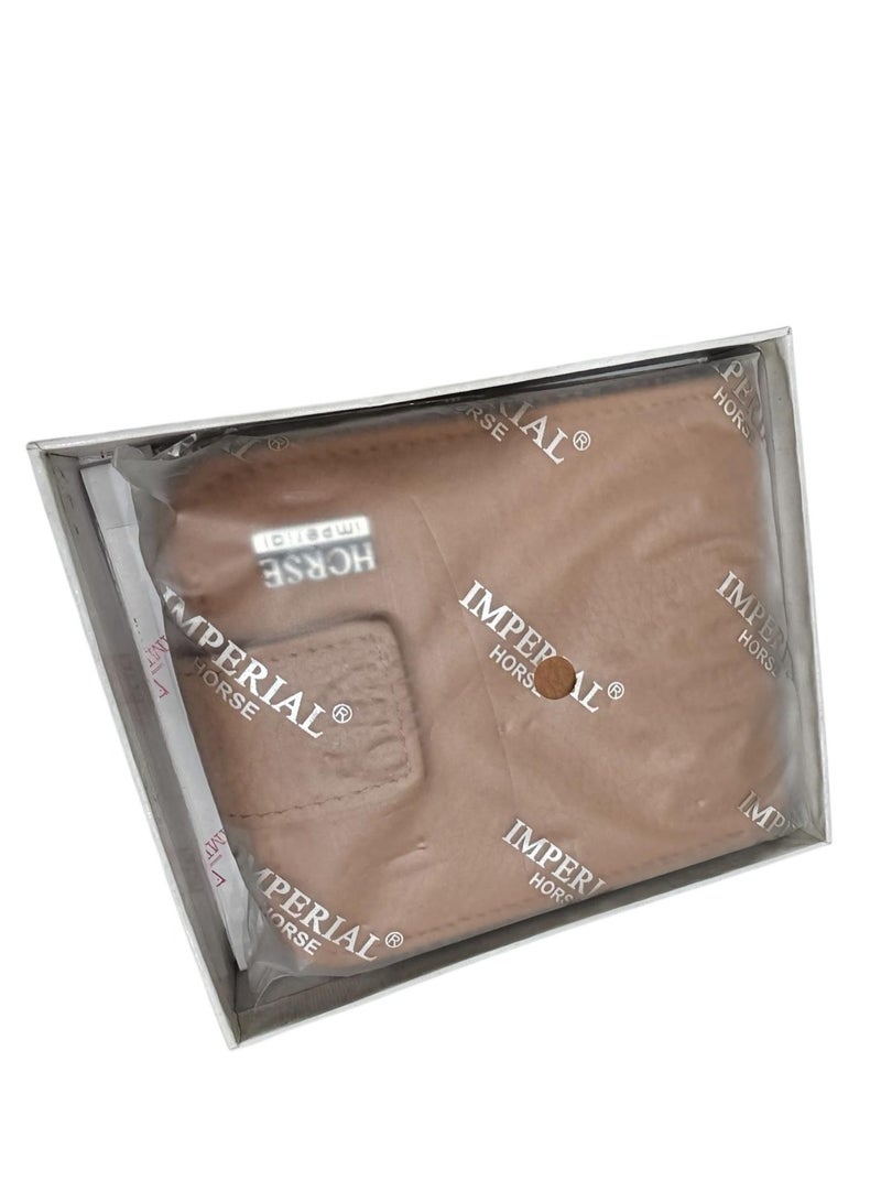 إيمبريل هورس محفظة هورس جلد رجالي بحامل بطاقات لون بني - Image 2