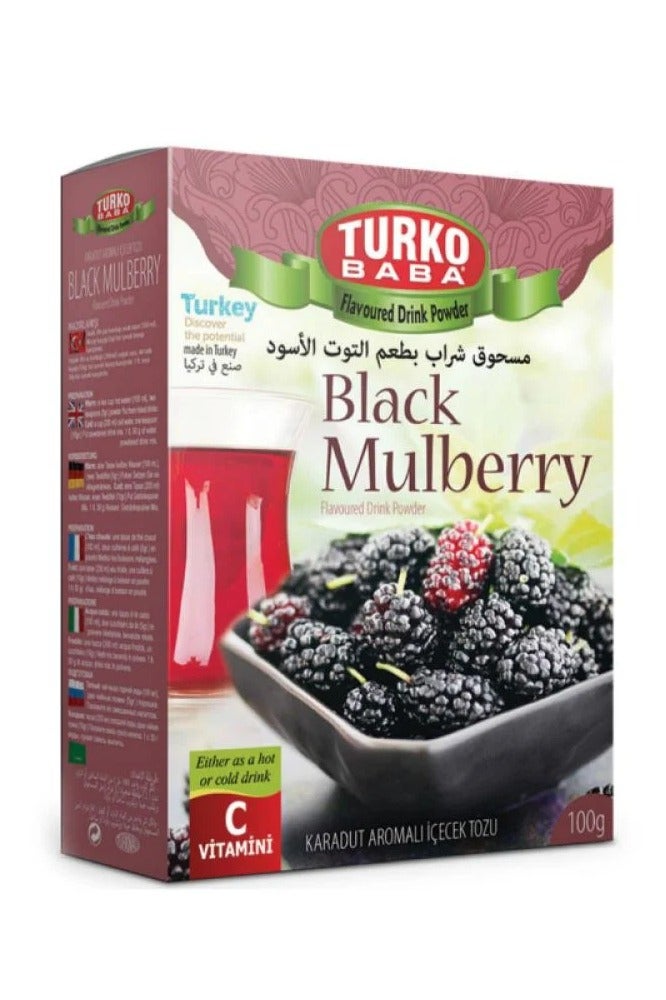 توركو بابا مسحوق شراب بطعم التوت الأسود 300 جرام