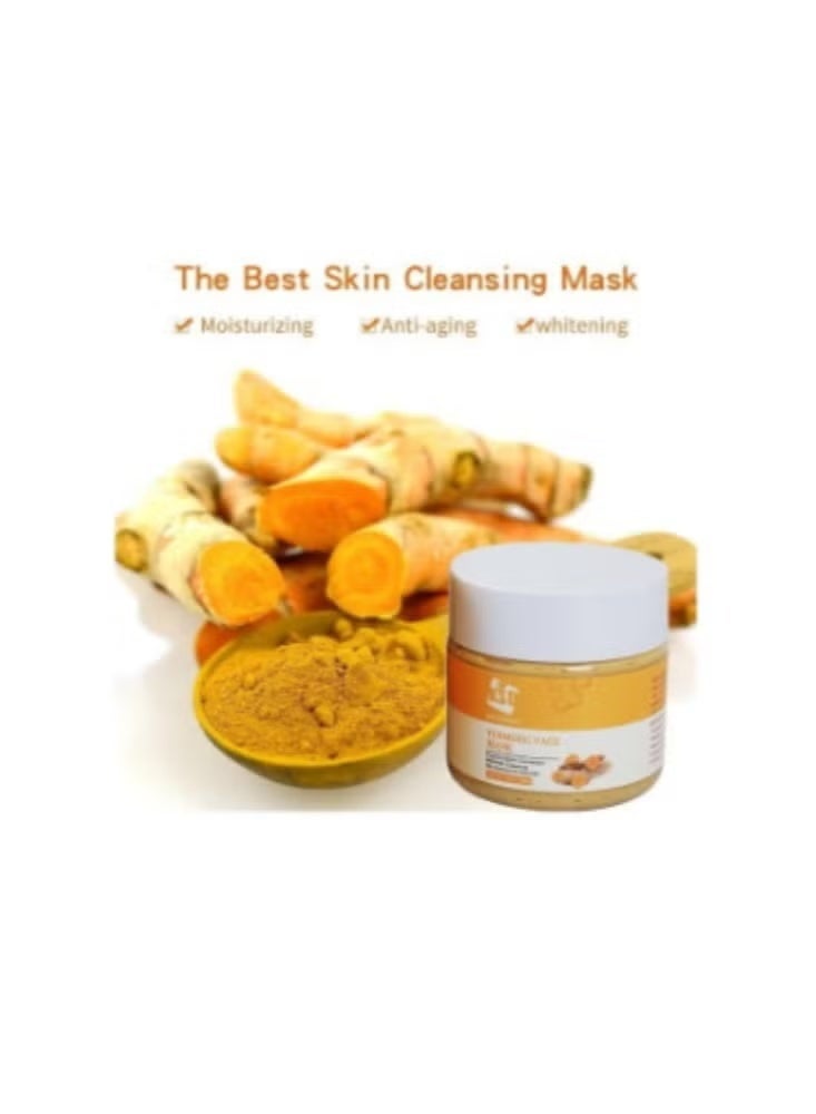 KSD Turmeric Peel Off Face Mask Yellow 120grams - Image 3