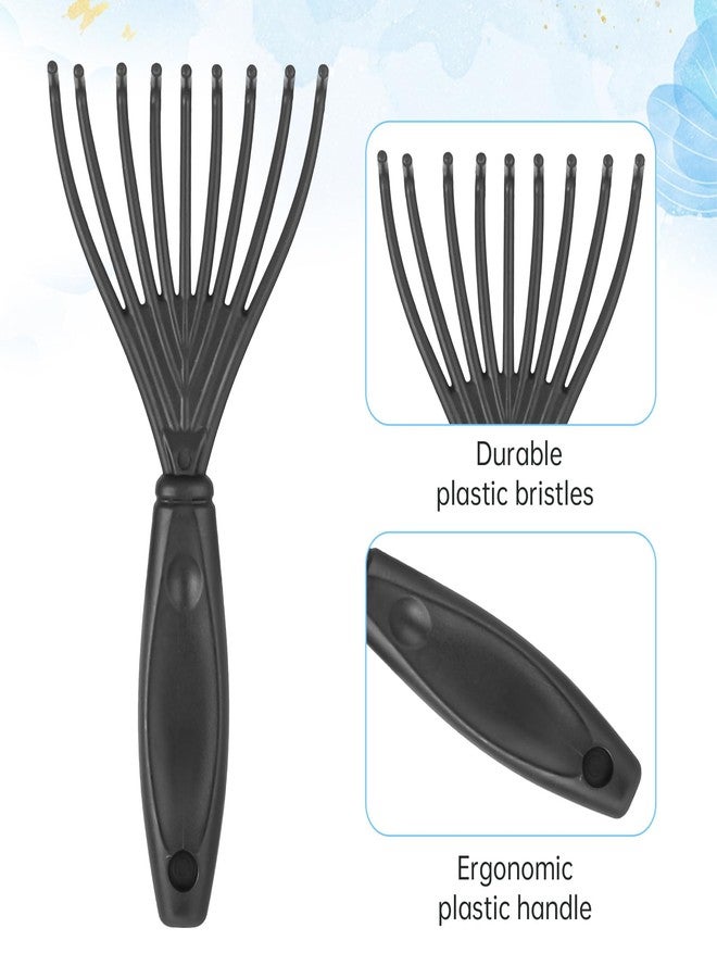 Lnngub 4 Pcs Hair Brush Cleaner Tool,Comb Cleaner Hairbrush Cleaning Tools Hair Brush Cleaning Tool for Home and Salon Use(4 Styles) - Image 5