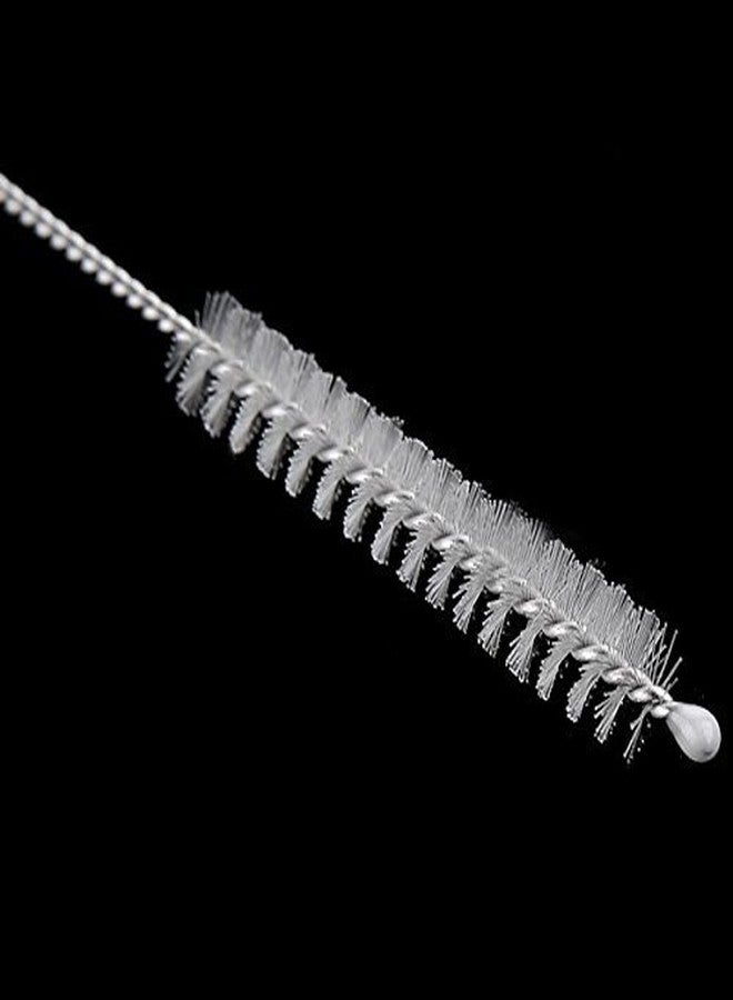 SpiderJuice Creative Multipurpose Flexible Stainless Steel Skeleton Hard Nylon Bristles Bendable 23 Cm Long Mini Tube, Straws, Thin Pipes, Kettle Tea Pot Spout, Nozzles, Bottle Outlet Etc Cleaning Brush Kitchen Tool - Image 5