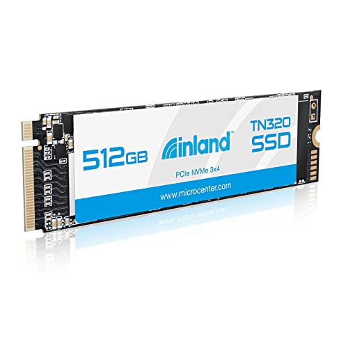 INLAND TN320 512GB NVMe M.2 PCIe Gen3x4 2280 Internal Solid State Drive SSD - Up to 2000 MB/s, 3D NAND, Storage and Memory for Laptop & PC Desktop - Image 1