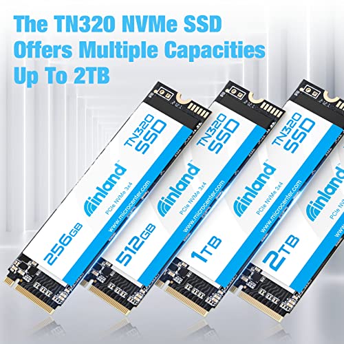 INLAND TN320 512GB NVMe M.2 PCIe Gen3x4 2280 Internal Solid State Drive SSD - Up to 2000 MB/s, 3D NAND, Storage and Memory for Laptop & PC Desktop - Image 3