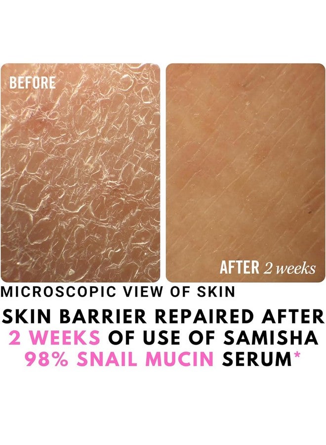 ساميشا سيروم يوسين ساميشا للوجه للرجال والنساء | سيروم مضاد للشيخوخة للنساء والرجال | سيروم للبشرة الجافة | أفضل سيروم لبشرة متوهجة | سيروم الحلزون للبشرة المختلطة - Image 2