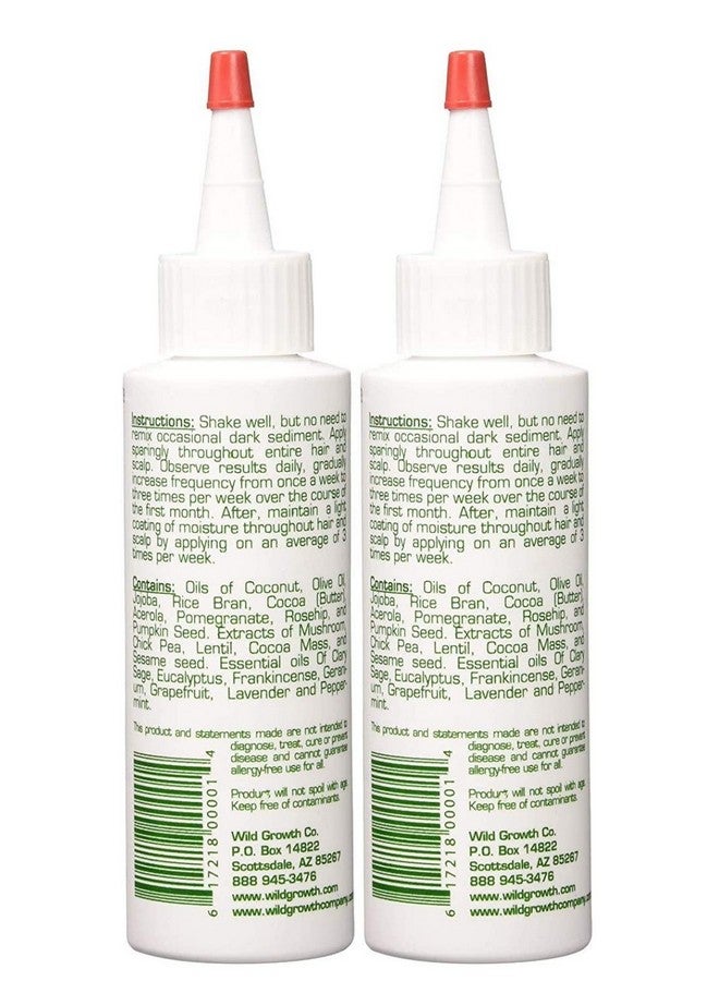 Wild Growth Hair Oil 4Oz "Pack Of 2"