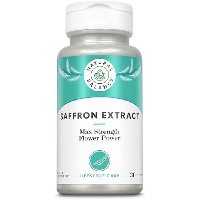 Natural Balance Saffron Extract | 30ct