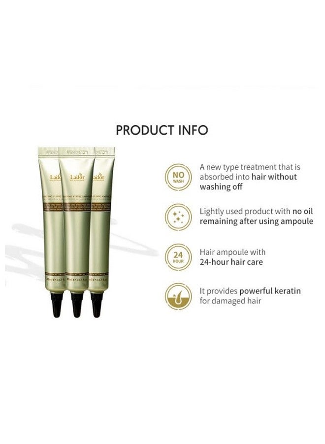 Lador LA'DOR Snail Sleeping Korean Hair Ampoule, 20ml - Overnight Treatment Mask with Snail Mucin & Keratin | Intense Hydration, Ultimate Smoothness for Dry, Damaged, Frizzy & Coloured Hair - Image 5