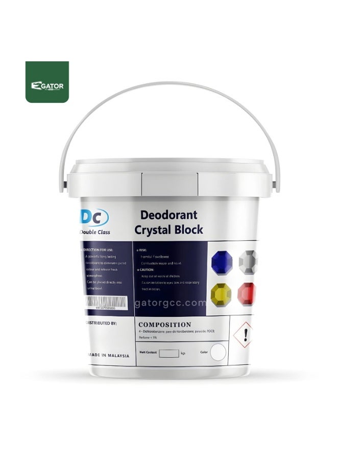 DC Deodorant Toilet Block 3kg White