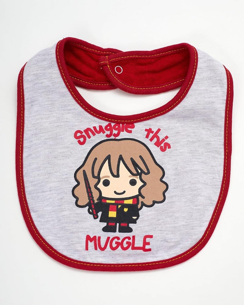 Harry Potter Baby Unisex Bib and Bootie Set Gifts for Baby - Image 2
