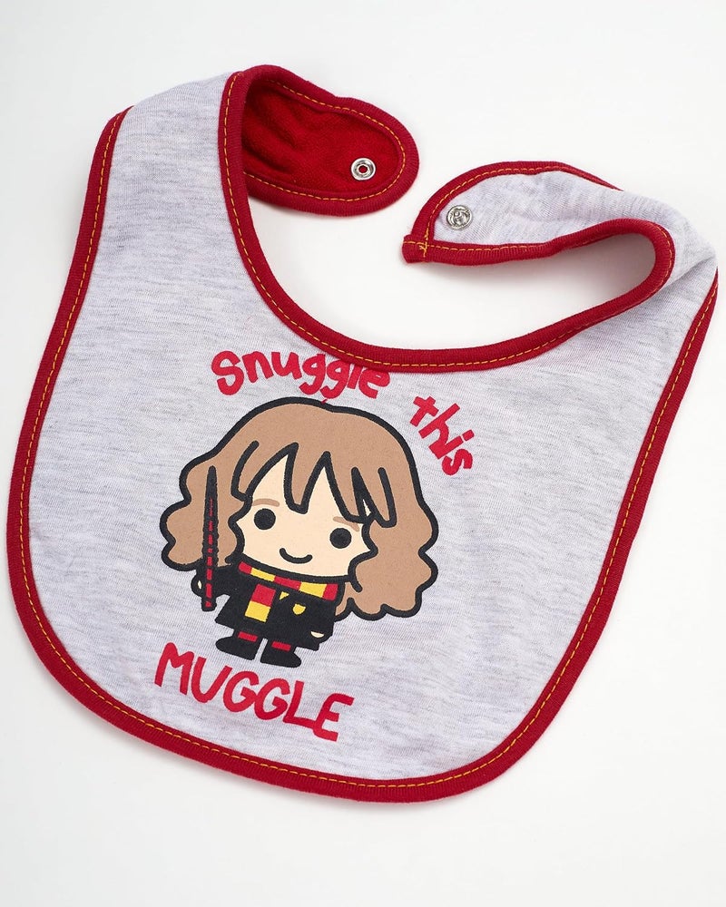 Harry Potter Baby Unisex Bib and Bootie Set Gifts for Baby - Image 3