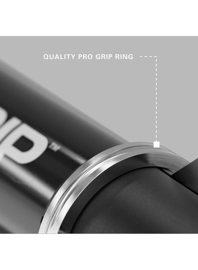 Target Darts Pro Grip Shafts – Set of 9 | Black, Medium (48mm) | Dart Stems, Professional Darts Accessories, 2BA Shaft Multipack with Rings - Image 4