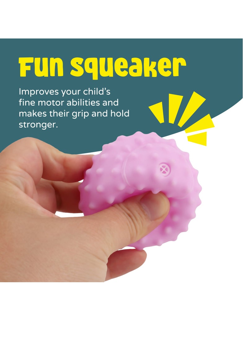 Moon Baby Learning Toy Balls – 6-Pack Soft Baby Textured Balls - Image 4