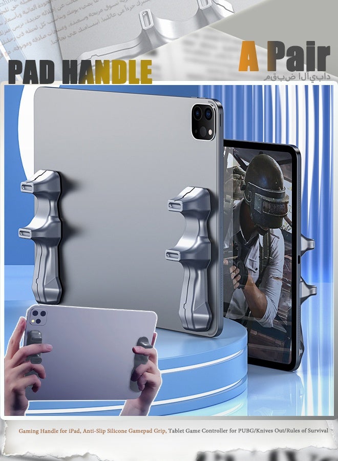 Gaming Handle for iPad, Anti-Slip Silicone Gamepad Grip, Tablet Game Controller for PUBG/Knives Out/Rules of Survival - Image 1
