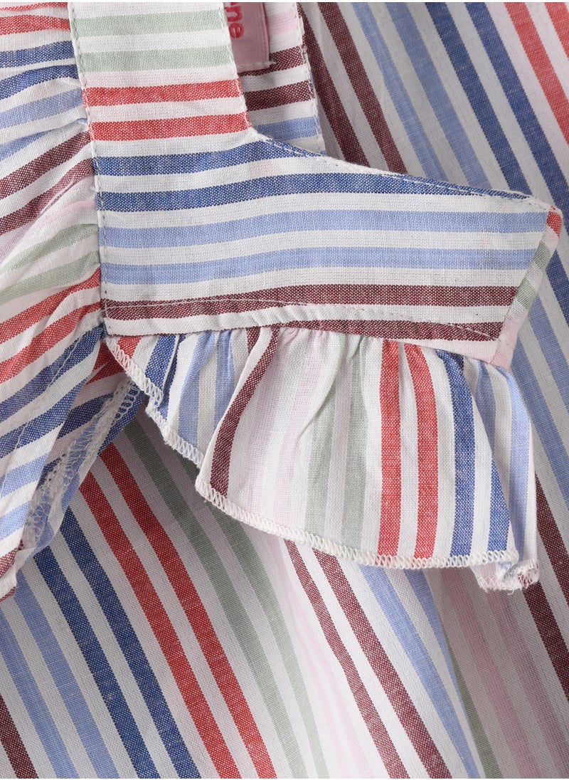 Jelliene Blooming Beauty: Girls' Breezy Blouse Chic Style & Summertime Comfort  - Image 3