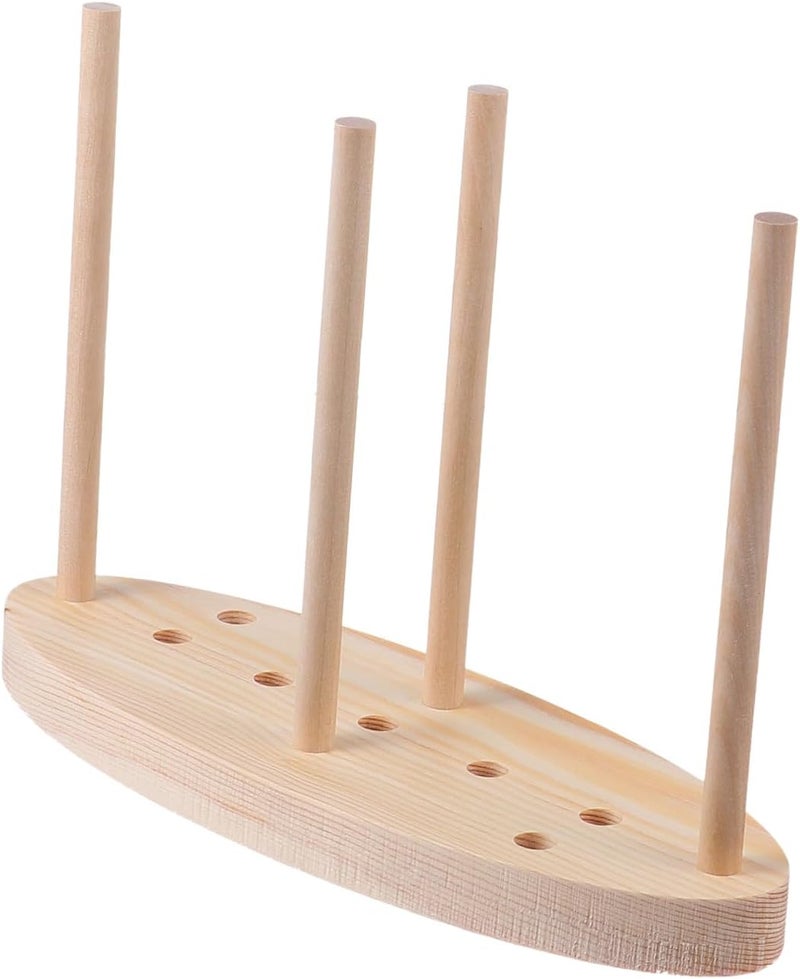 HOODANCOS 1pc Wooden Bow Maker Tool for Crafting Bows Wreath Fixing Supplies Ribbon Making for Holiday Decor Bowknot Creation Accessory - Image 1
