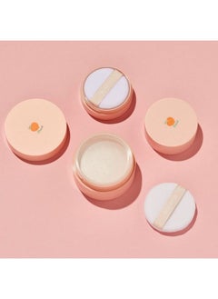 SKIN FOOD since 1957 SKINFOOD Peach Cotton Multi Finish Powder 5g Korean Peach Extract & Calamin Sebum Control Face Powder Silky Setting Powder Setting Powder for Oily Skin Sweet Peach Scent for Soft Skin  - Image 3