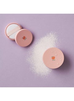 SKIN FOOD since 1957 SKINFOOD Peach Cotton Multi Finish Powder 5g Korean Peach Extract & Calamin Sebum Control Face Powder Silky Setting Powder Setting Powder for Oily Skin Sweet Peach Scent for Soft Skin  - Image 4