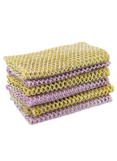 The Crown Choice Heavy Duty Non-Scratch Dish Scrubbers for Cleaning Dishes & Pots (6Pcs) - Replace Kitchen Sponges for Dishwashing with Our Scouring Pads - Try Our Alternative Dish Washing Scrub  - Image 1