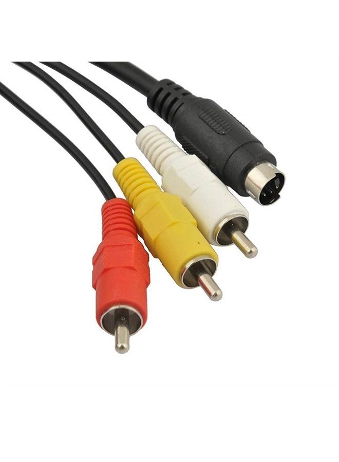 Optimal Shop 5 Feet/1.5M AV Cable for Sony Handycam Mini DV and DVD Camcorders-Black (1 Pack) - Image 3