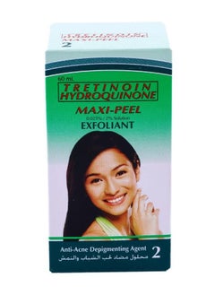 MAXI PEEL Exfoliant No.2 Tretinoin Hydroquinone 60 ml 