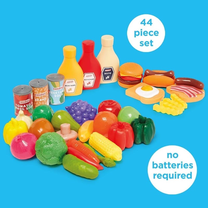 Casdon - Play Food Set - Pack of 1 - 44 Pcs - Image 2