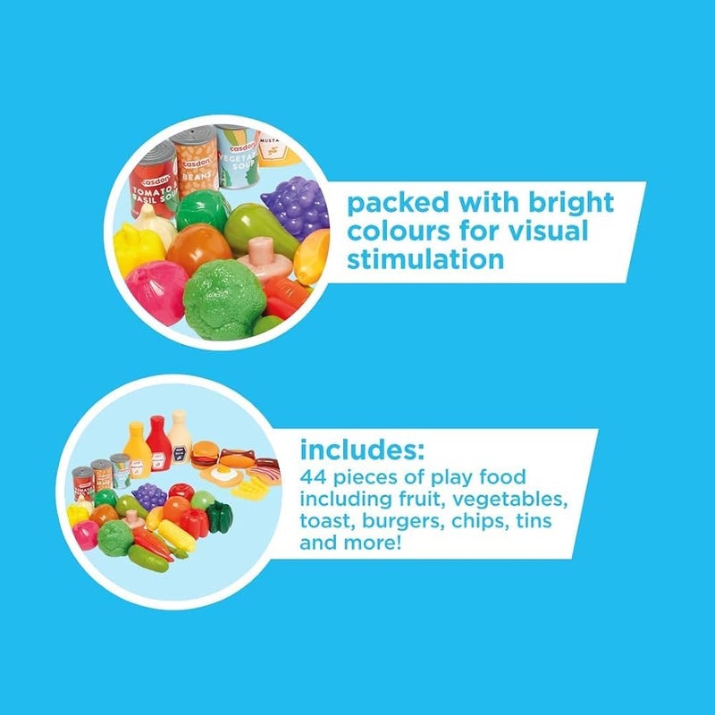 Casdon - Play Food Set - Pack of 1 - 44 Pcs - Image 5