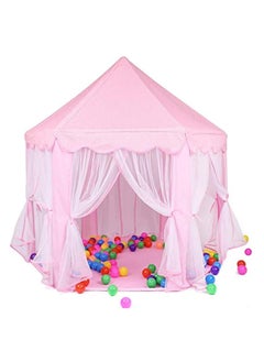 BLOOMING TIME Children's Indoor Hexagon Hexagonal Tent Baby Decoration Game House Princess Game Castle Tent Toy House  - Image 1