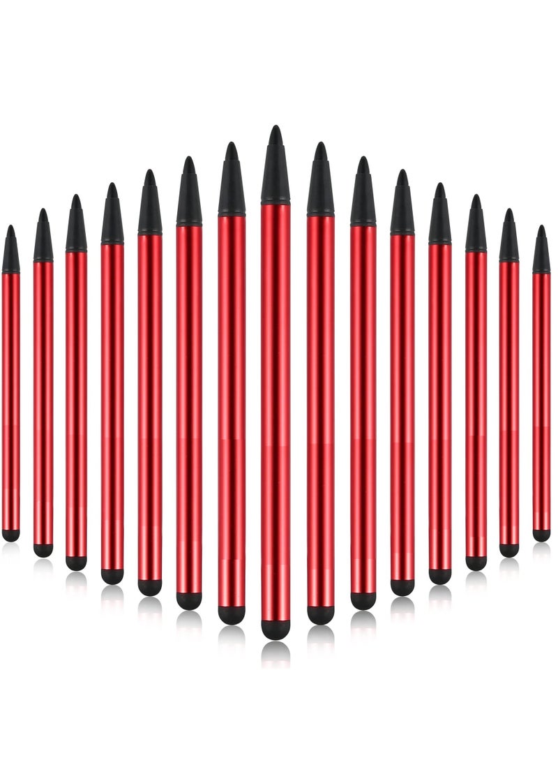 15 Pcs Capacitive Resistive Stylus Pen Compatible with Samsung Galaxy Tabs A & S Series and Phones S23/S22/S21/S20/S10 - Note 20/10/8/5/4/ Chromebook & Laptops/High Sensitivity Full Size