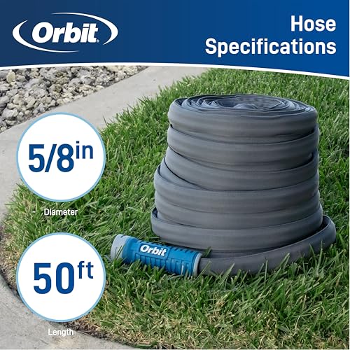 Orbit 33185 ExoJacket Heavy Duty Fabric Garden Hose, 50-Foot x 5/8-Inch - Image 2