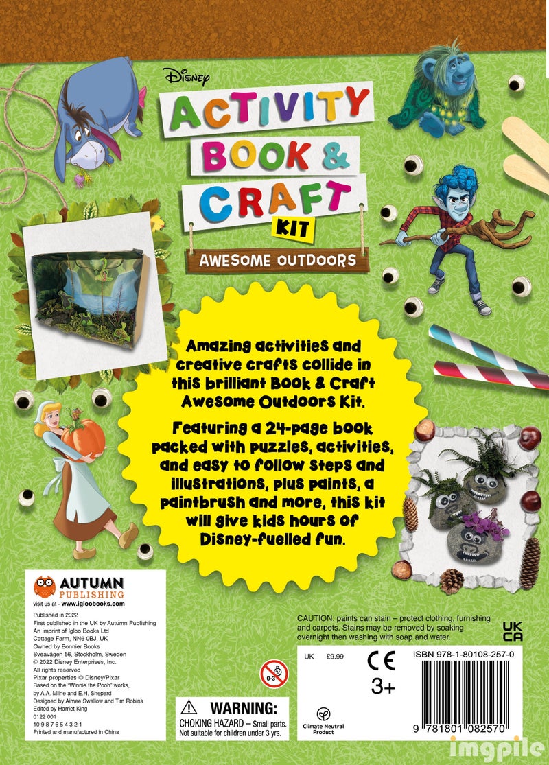 Disney: Activity Book & Craft Kit Awesome Outdoors - Image 2
