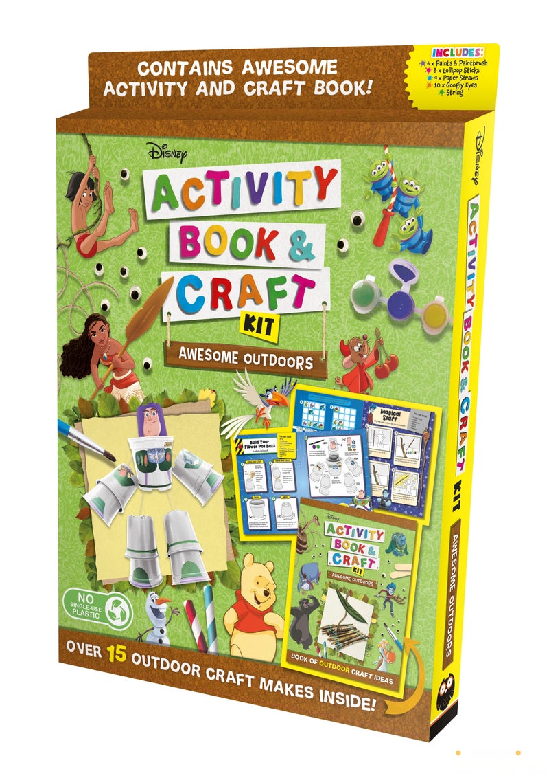 Disney: Activity Book & Craft Kit Awesome Outdoors - Image 1