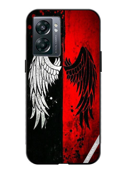 Protective Case Cover For OnePlus Nord N300 Wings Design Multicolour