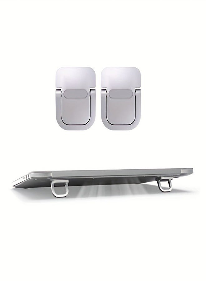 Alloy Laptop Invisible Stand/Bracket/Holder,Mini & Portable Height Increasing Heat Dispersion Bracket - Image 3