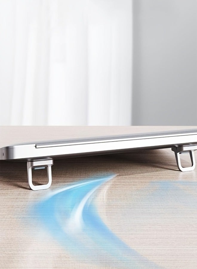 Alloy Laptop Invisible Stand/Bracket/Holder,Mini & Portable Height Increasing Heat Dispersion Bracket - Image 4