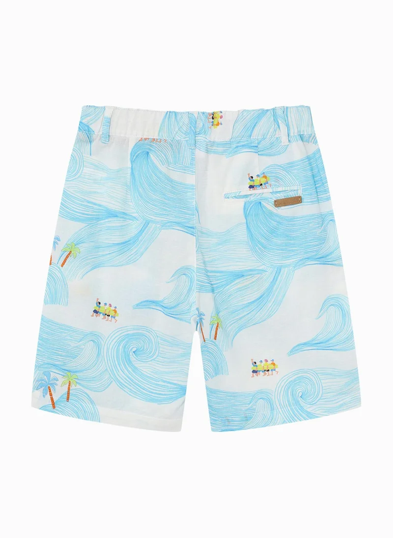 Balabala Kids Boy Woven middle pants