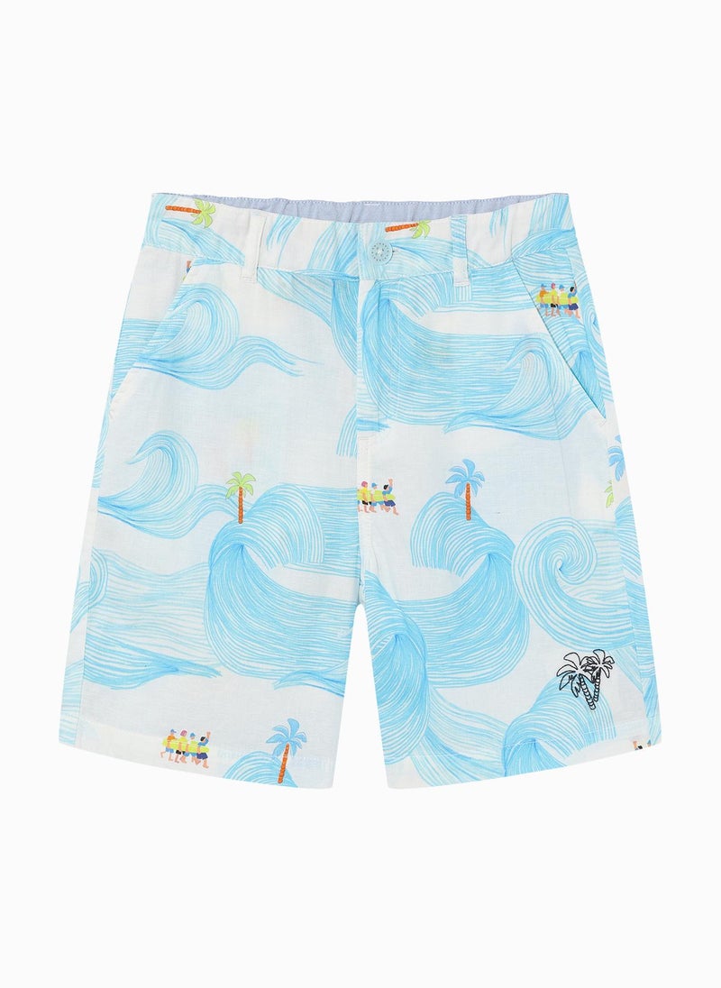 Balabala Kids Boy Woven middle pants - Image 1