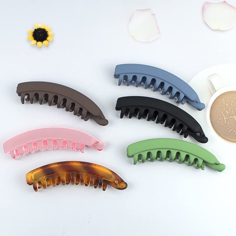 BIRDWARE Medium-Size Multi Color Imported Acrylic Material Butterfly Hair Clips For Women | Hair Clutchers - Image 2