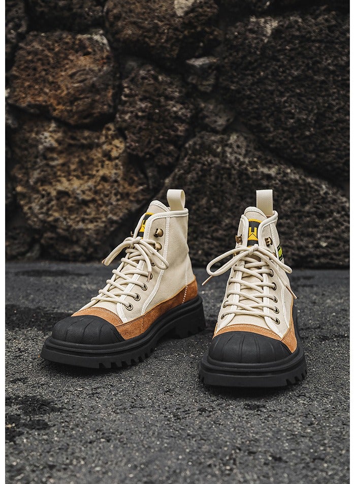 Warrior Fashionable and versatile elevated Martin boots  - Image 2