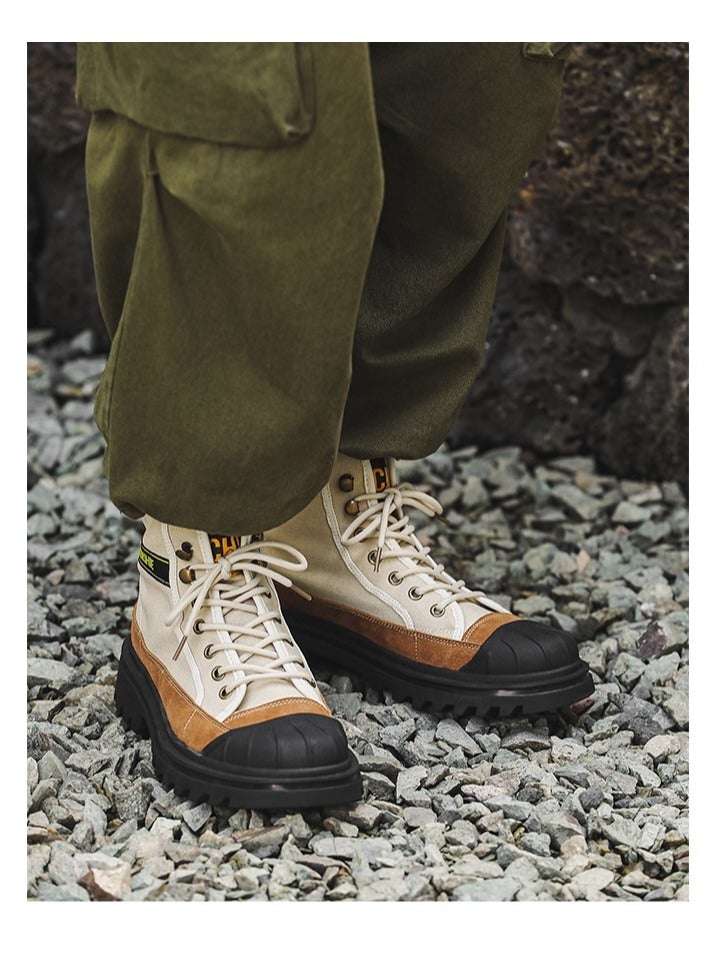 Warrior Fashionable and versatile elevated Martin boots  - Image 3
