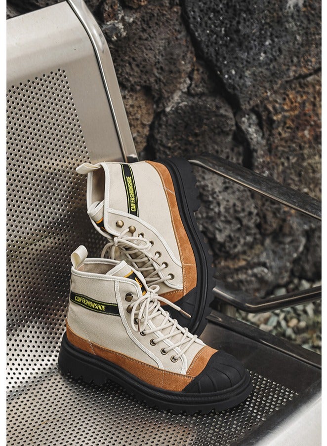 Warrior Fashionable and versatile elevated Martin boots  - Image 4