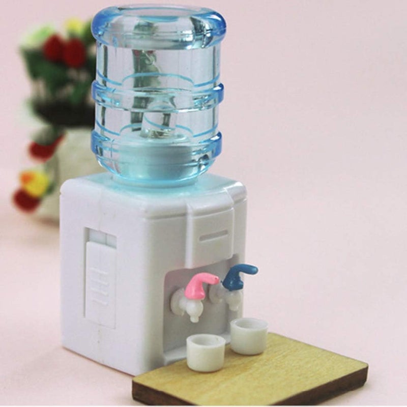 comfrt 1 Sets Dollhouse Water Dispenser Plastic Miniature Water Dispenser Mini Household Water Cooler Toy Dollhouse Furniture Accessory Decoration - Image 2