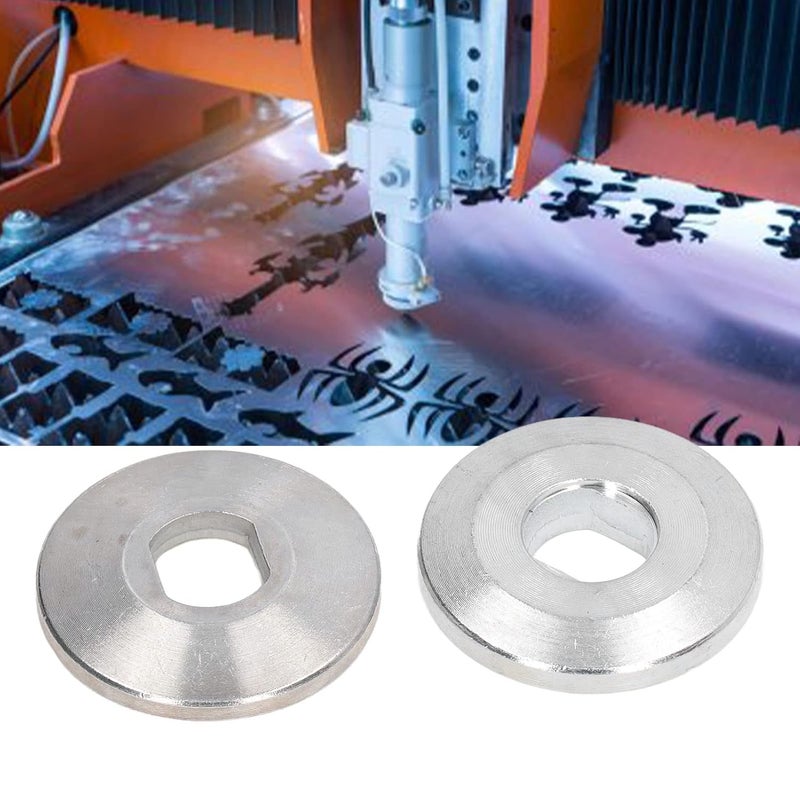 klarako Pressure Plate, 2Pcs Cutting Machine Pressure Plate Cemented Carbide Bearing Block for 10in Aluminum Mitre Saw - Image 2