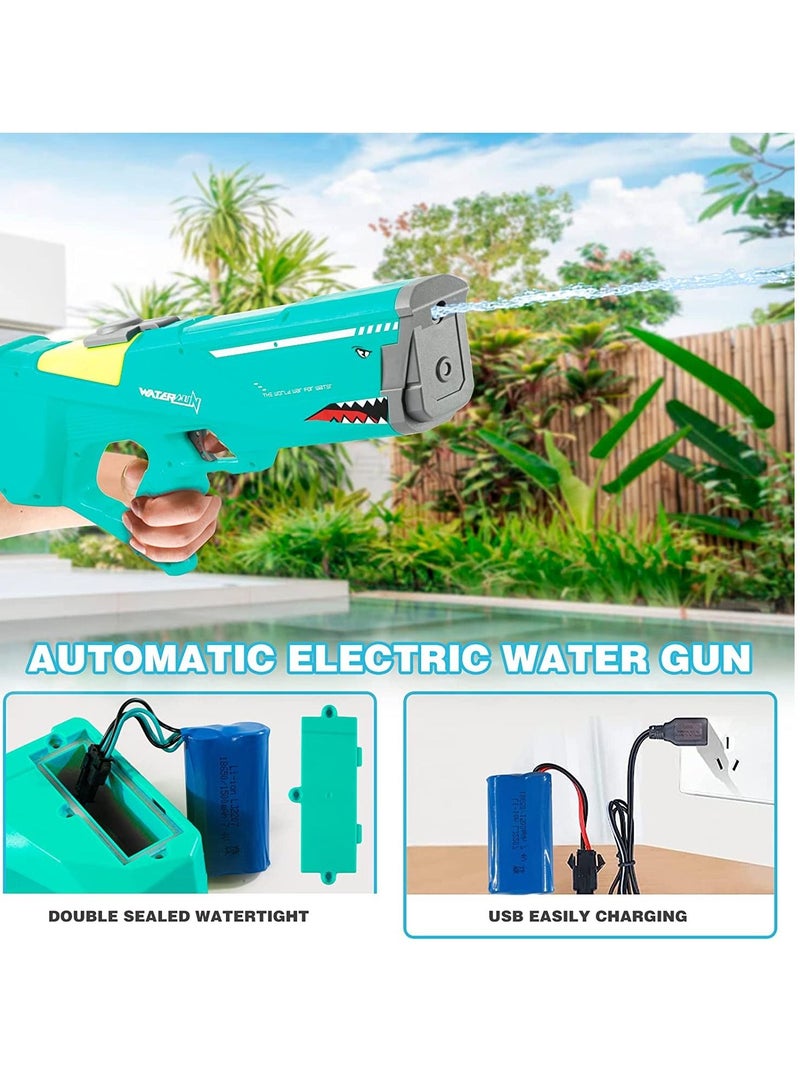 GENNEXT Automatic Electric High Pressure Water Toy Gun Outdoor Beach Summer Pool Toys For kids And Adult With Rechargeable Battery - Image 2