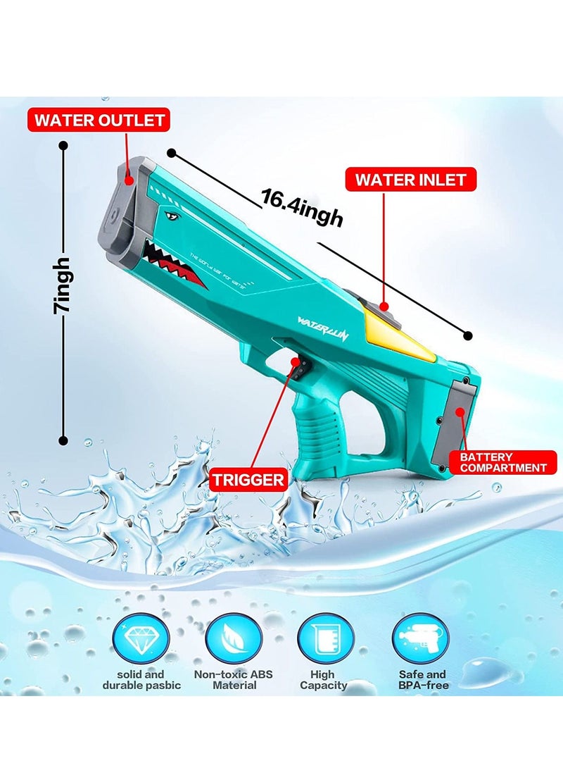 GENNEXT Automatic Electric High Pressure Water Toy Gun Outdoor Beach Summer Pool Toys For kids And Adult With Rechargeable Battery - Image 4