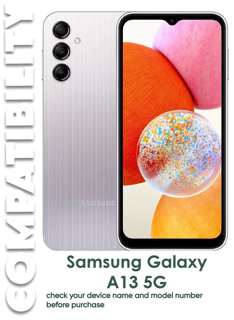 ACLIX 2 Pieces Antistatic ESD Dustproof Premium Quality High Definition Tempered Glass Screen Protector Designed For Samsung Galaxy A13 5G - Image 3