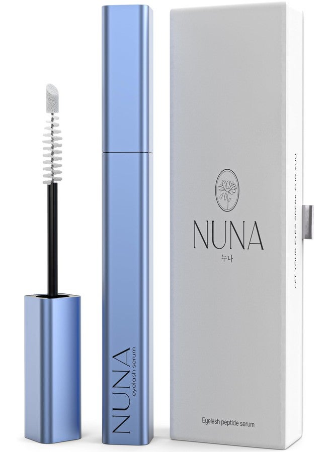 NUNA Eyelash Growth Support Serum 6ml - Eye Lash and Eyebrow Enhancing Serum for Women & Men with Biotin - Korean Multi Peptide & Natural Extracts - Promotes Fuller and Longer Lashes - 6 Month Supply - Image 1
