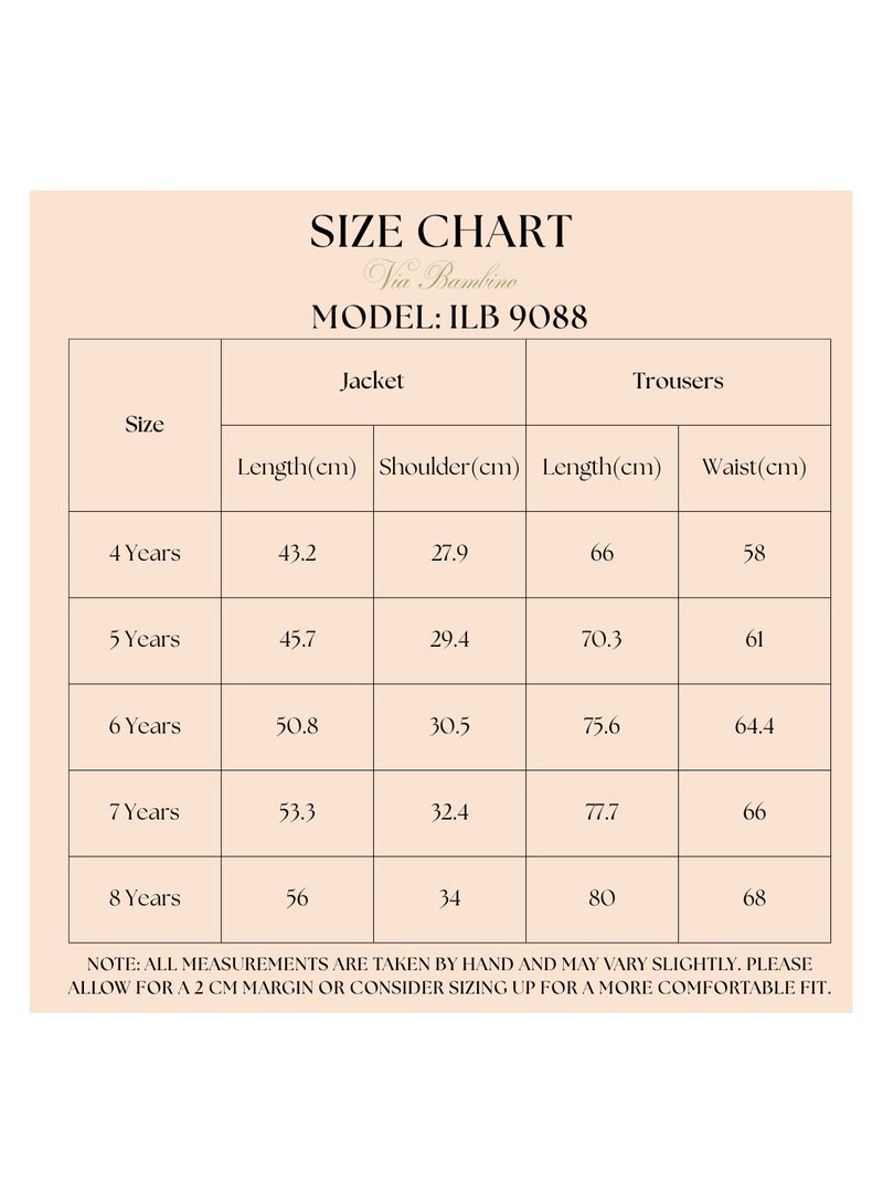 فيا بامبينو بدلة رسمية للأولاد باللون الأسود 9088 - Image 2